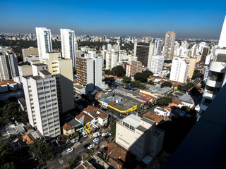 Sao Paulo, Brazil, June 29, 2018. Skyline of Pinheiros nighborhood, in West zone of Sao Paulo.