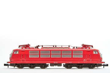 Modelleisenbahn, Lock, Triebwagen, Hersteller Fleischmann in Spur H0