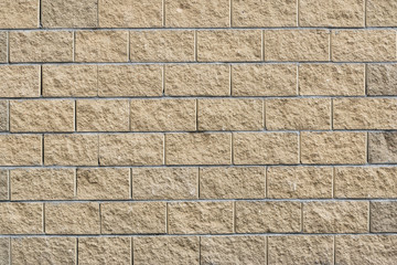The stone texture of yellow brick