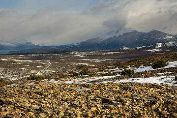 Winter Torres Del Paine Nationalpark, Chile Patagonia	