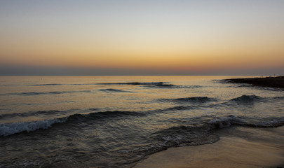 Ostuni, alba a Rosa Marina