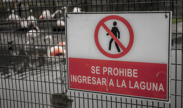 No se permiten personas