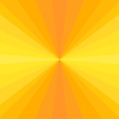 Abstract yellow futuristic and perspective background. Vector graphic pattern.