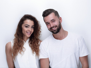 Fototapeta premium portrait of a young couple