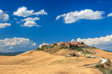 Italian village in Toscany