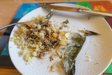 Smoked Mackerel Eaten with Balsamic Vinegar