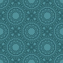 Seamless stylish vector illustration with geometric pattern. Abstract design. For super wallpaper, decorative design