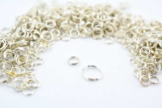 Silver Tone Jump Rings