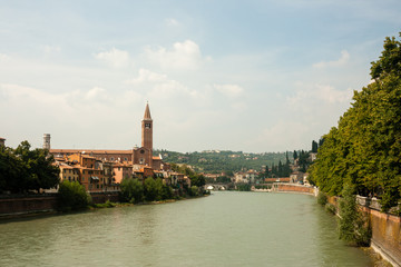 A View from a Bridge in Verona