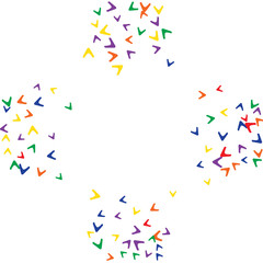 Simple Pattern for Postcard, Print, Banner or Poster. Modern Abstract Background with arrows   Vector Texture in Trendy Minimalistic Style