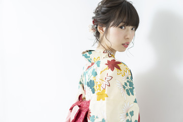 浴衣の女性