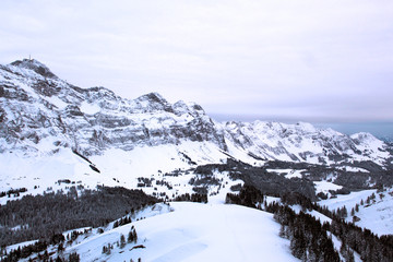 Fototapeta na wymiar Winter Mountains