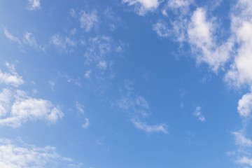 blue sky with clouds background