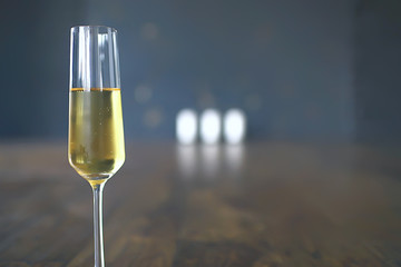glass of white wine