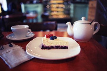 dessert sweet piece cake food