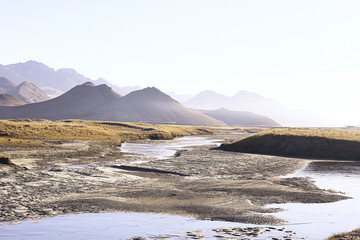 soil corrosion cracks on the ground