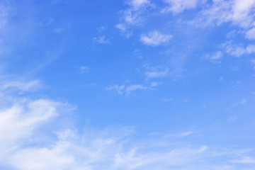 blue sky with clouds background