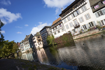 Famous Old Town of Strasbourg