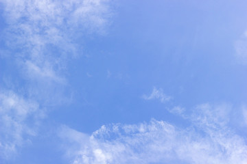 blue sky with clouds background