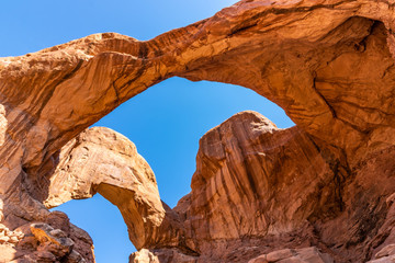 Double Arch in Arches National Park, Utah