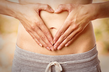 Herz Gesundheit Bauch 
