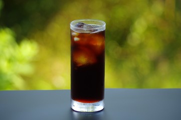 アイスコーヒー　iced coffee