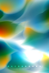 Holographic paint explosion design, fluid colors flow, colorful storm. Liquid mixing colours motion concept, trendy abstract background layout template for business presentation, app wallpaper banner