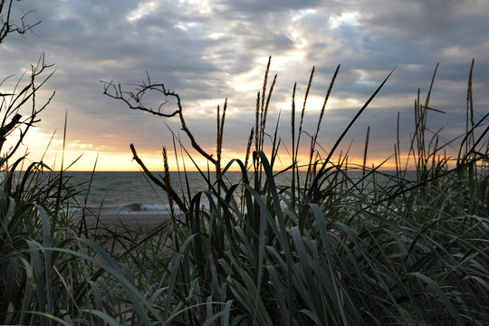 Sonnenuntergang am Westrand