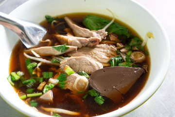 duck soup in bowl