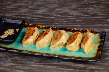 Delicious gedza dumplings