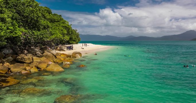 Nudey Beach on Fitzroy Island, Queensland, Australia