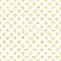 Gold glitter polka dot seamless pattern, geometric golden textur