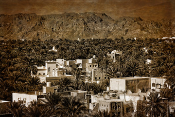 Nizwa. Nizwa Fort. Sultanate of Oman.