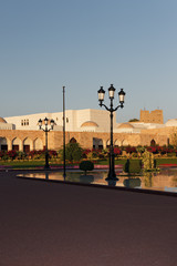 Fototapeta na wymiar Al Alam Palace - Qaboos bin Said al Said.
