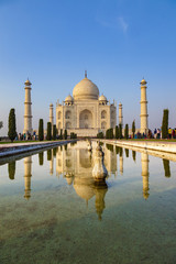 Fototapeta na wymiar Taj Mahal in India