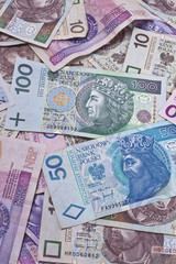 Fototapeta na wymiar Polnische Zloty 
