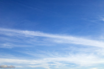blue sky with clouds background