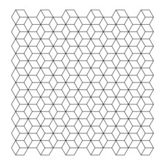 Esagoni geometrico texture bianco e nero filo metallico design forma griglia