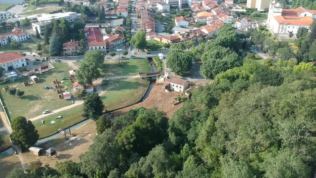 Flying away from the park