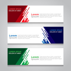 Abstract Web banner design background or header Templates