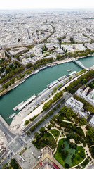 Paris vom Eiffelturm