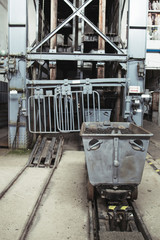 old mine machinery