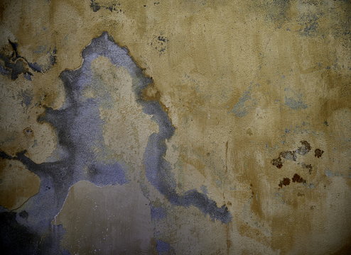 Textura pared pintada antigua