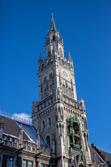 Fototapeta na wymiar Munich - New Town Hall..