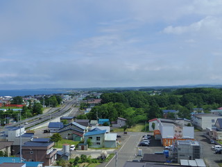 北海道紋別郡雄武町の街並み © ととと