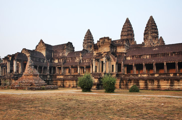 Fototapeta na wymiar Angkor Wat - Capital temple. Siem Reap province. Cambodia