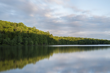 Fototapeta na wymiar Lake Needwood, Maryland