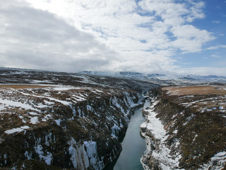 Jokulsa river in Iceland