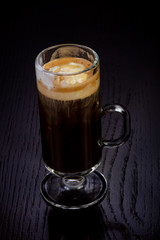 Delicious iced coffee