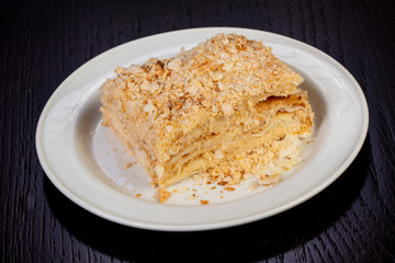 Delicious napoleon cake